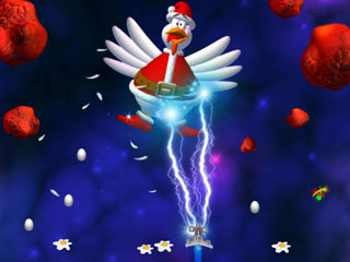 Chicken Invaders 3 Xmas screen shot