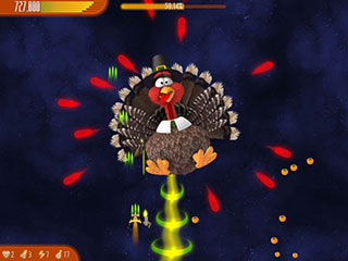 Chicken Invaders 4 Thanksgiving screenshot