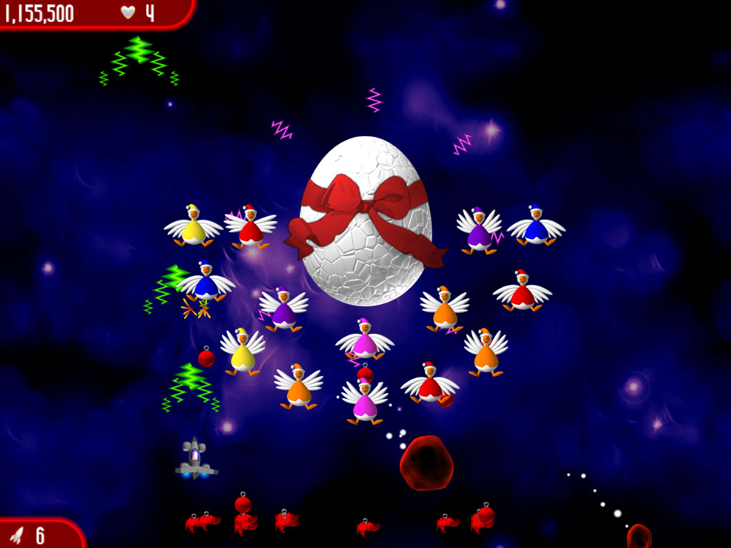 دانلود Chicken Invaders v3 Christmas Edition - بازی مرغ های مهاجم نسخه کریسمس